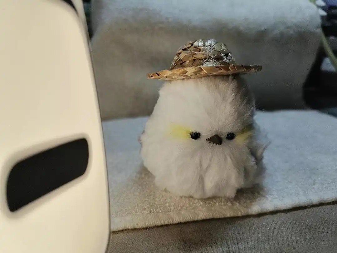 Handmade Chenille Stem Fluffy Bird Plush - Pippie Bird photo review