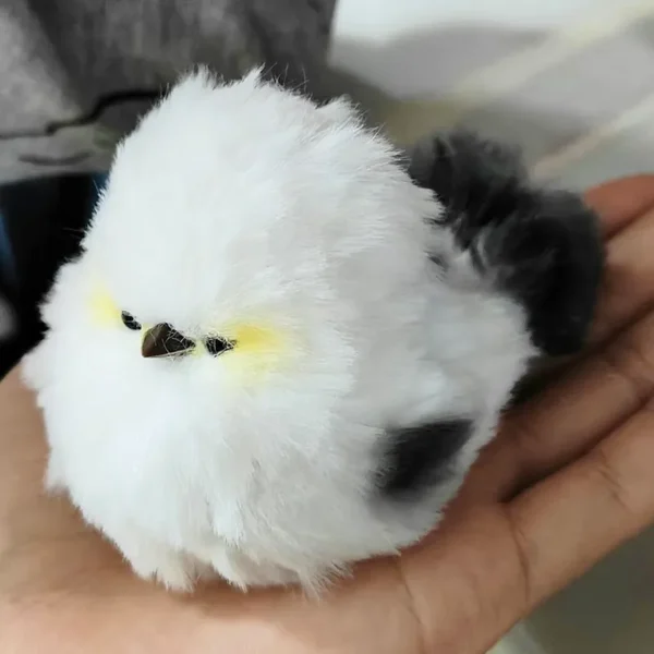 Handmade Chenille Stem Fluffy Bird Plush - Pippie Bird