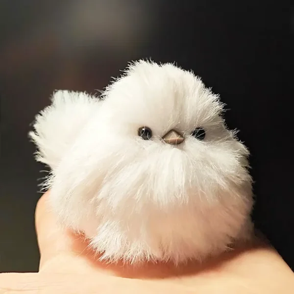 Handmade Chenille Stem Fluffy Bird Plush - Pippie Bird