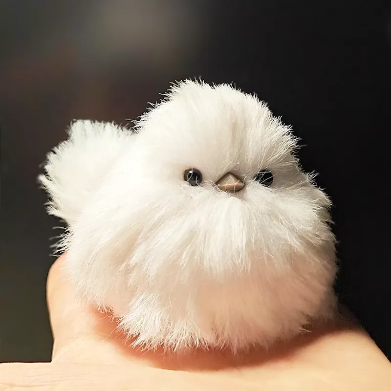 Handmade Fluffy Bird Plush - Pippie Bird