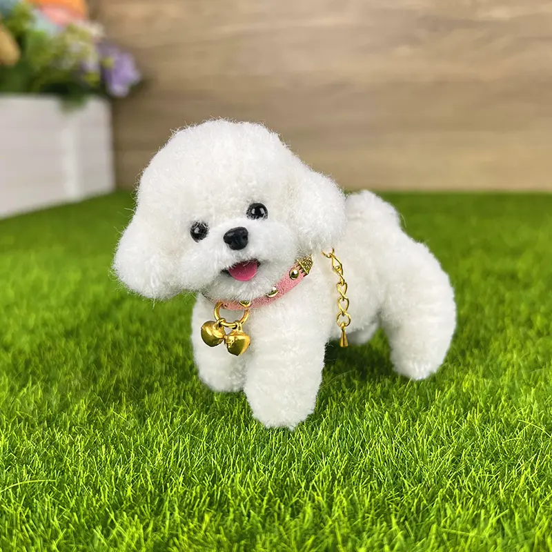 Handmade Mini Poodle Plush - Dodo Dog
