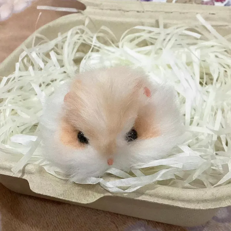 Handmade Pancake Hamster Plush - Hamie Hamster