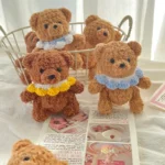 Handmade Crochet Collar Teddy Bear
