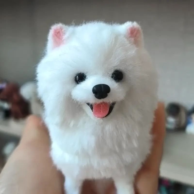 Handmade Mini Pomeranian Plush - Bomi Dog