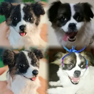 Custom Miniature Pet Clone Chenille Stem Stuffed Animal Service