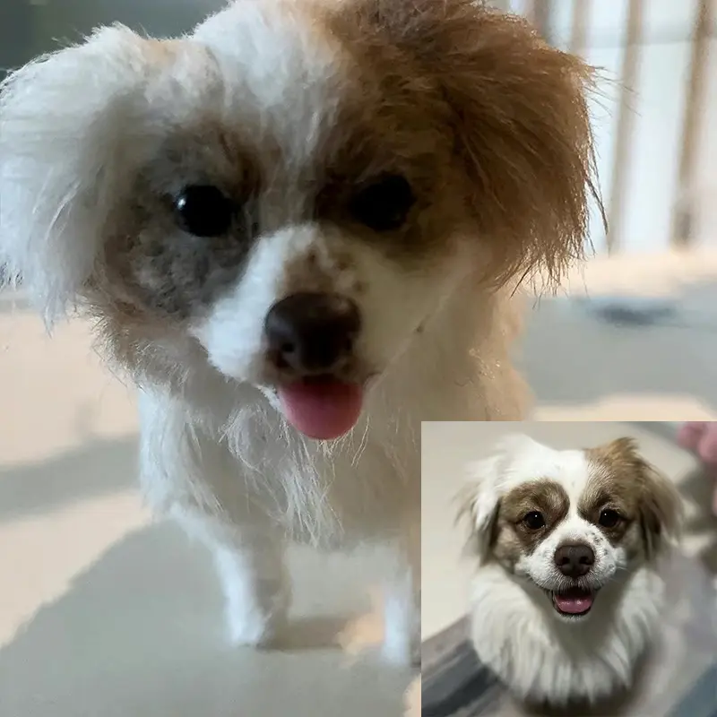 Custom Miniature Pet Clone Chenille Stem Stuffed Animal Service