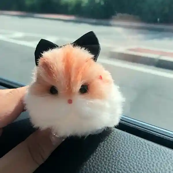 Handmade Pancake Hamster Plush - Hamie Hamster photo review