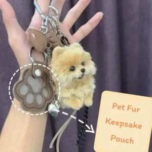 Handmade Mini Pomeranian Companion Charm - Guli Dog