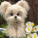 Handmade Mini Yorkshire Terrier Plush - Yorie Dog