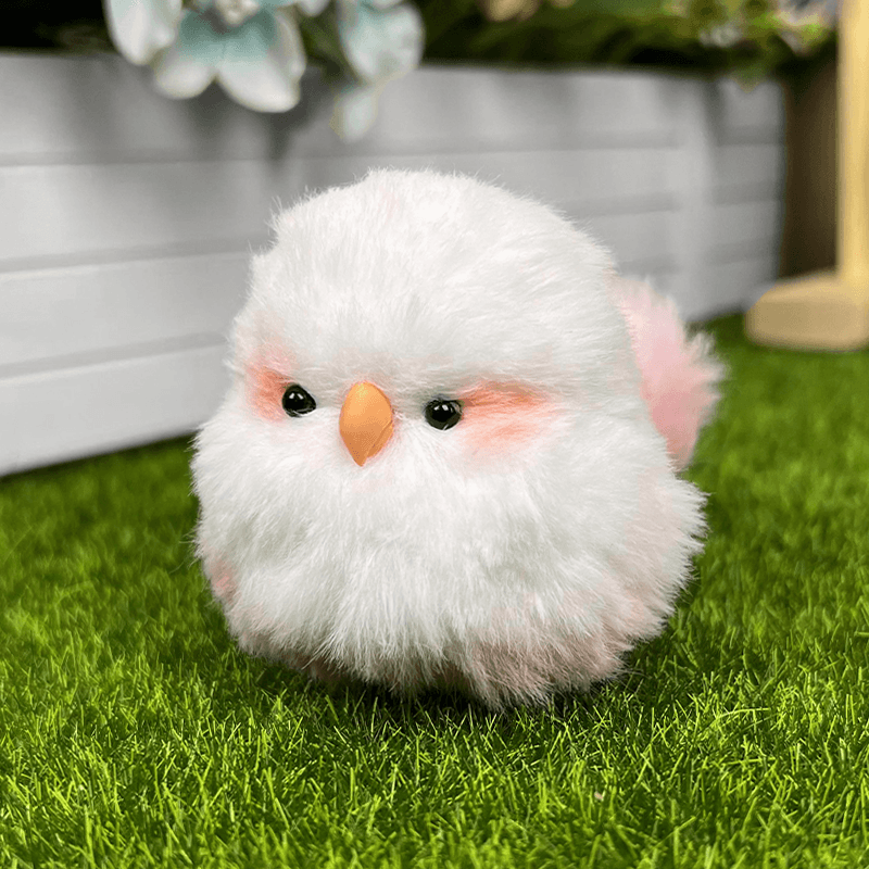 Handmade Fluffy Parrot Plush - Frumi Parrot