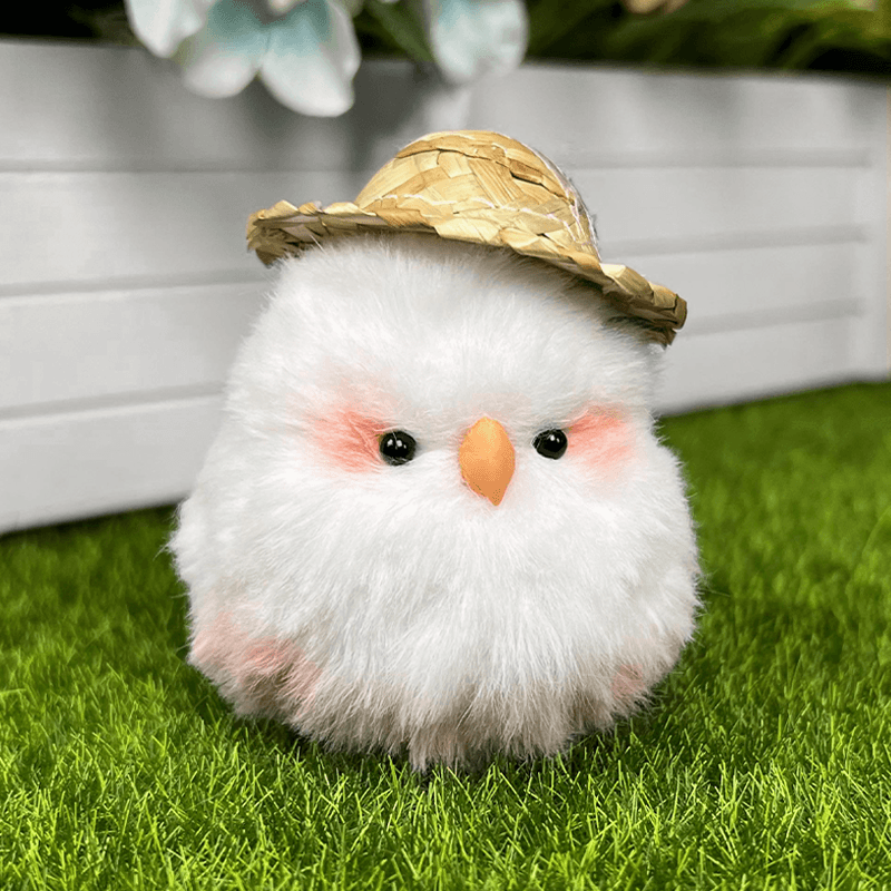 Handmade Fluffy Parrot Plush - Frumi Parrot