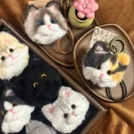 Handmade Kitten Head Companion Charm