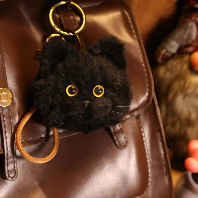 Handmade Kitten Head Companion Charm