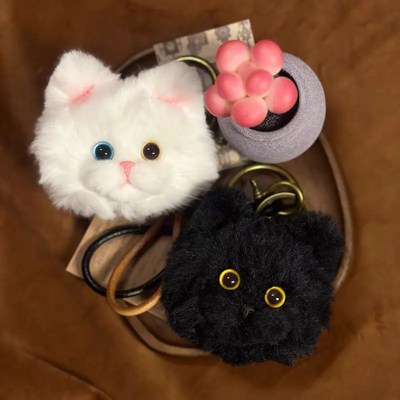 Handmade Kitten Head Companion Charm