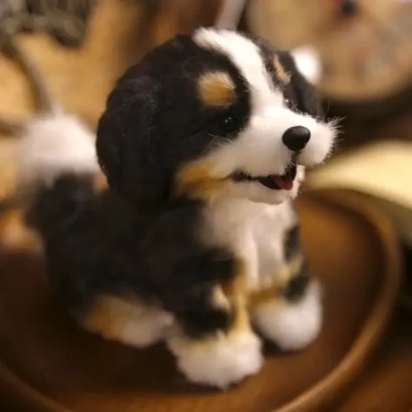 Handmade Mini Bernese Mountain Dog Plush - Bonal Dog