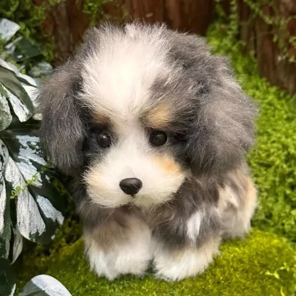 Handmade Mini Bernese Mountain Plush - Bona Dog