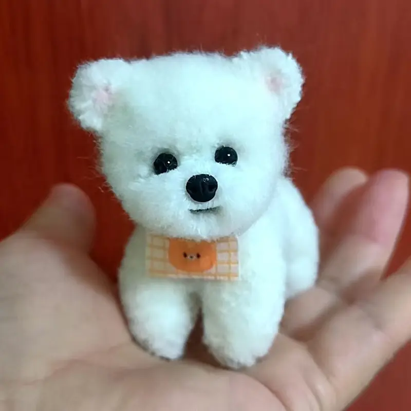 Handmade Mini Bichon Plush - Doro Dog
