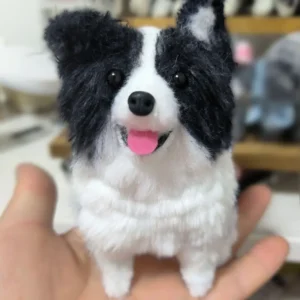 Handmade Mini Border Collie Plush - Boco Dog