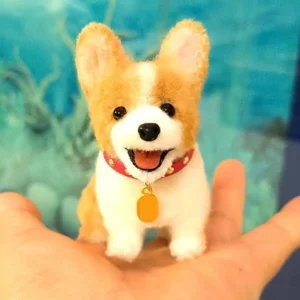 Handmade Mini Corgi Plush - Migio Dog