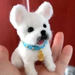 Handmade Mini French Bulldog Plush - Rouie Dog