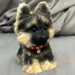 Handmade Mini German Shepherd Plush - Brom Dog