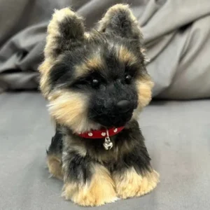 Handmade Mini German Shepherd Plush - Brom Dog