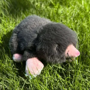 Handmade Round Mole Hugging Plush - Moer Mole