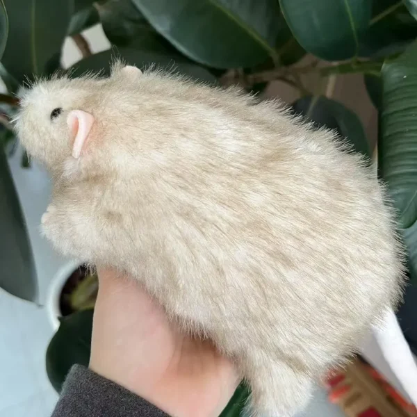 Handmade Round Mouse Plush - Wal Mouse