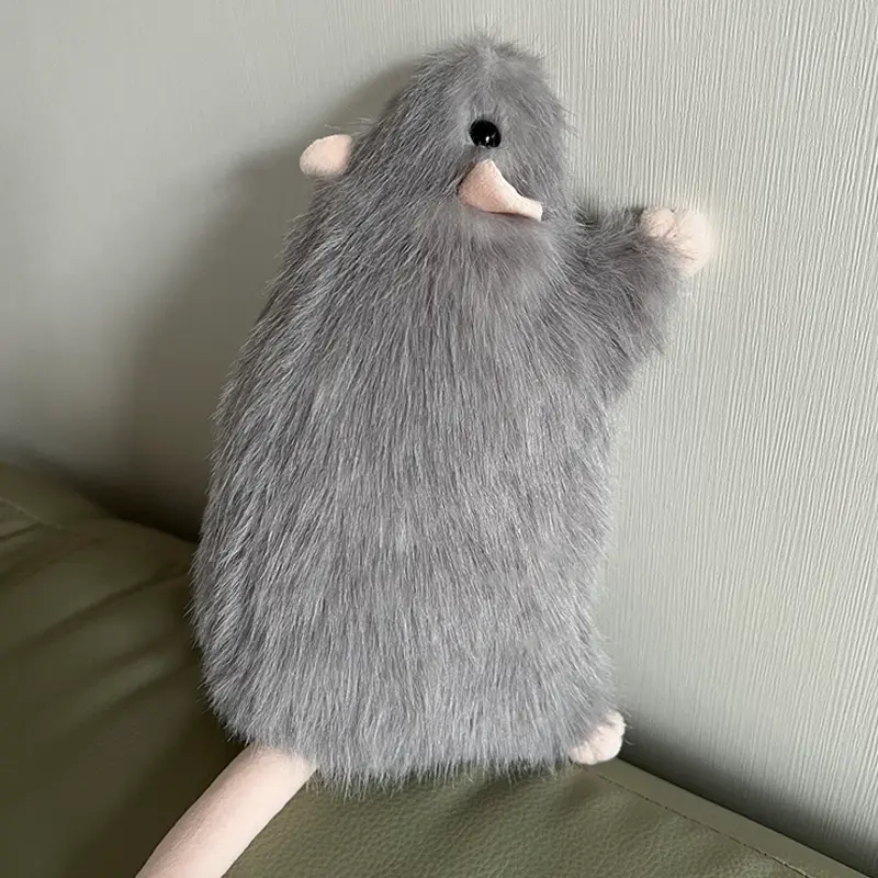 Handmade Round Mouse Plush - Wal Mouse