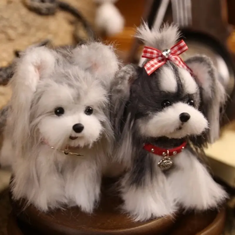 Handmade Mini Schnauzer Plush - Anka Dog