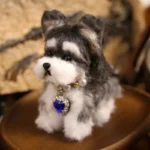 Handmade Mini Schnauzer Plush - Anka Dog