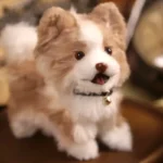 Handmade Miniature Border Collie Plush - Yimo Dog