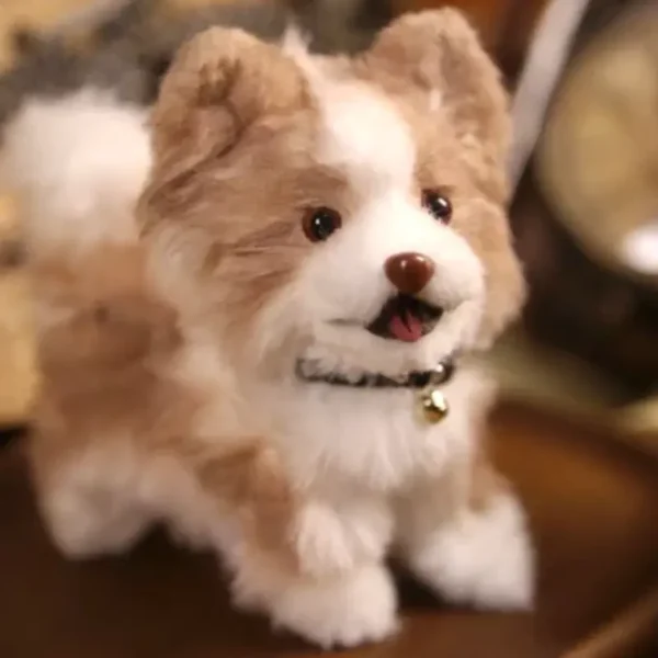 Handmade Miniature Border Collie Plush - Yimo Dog