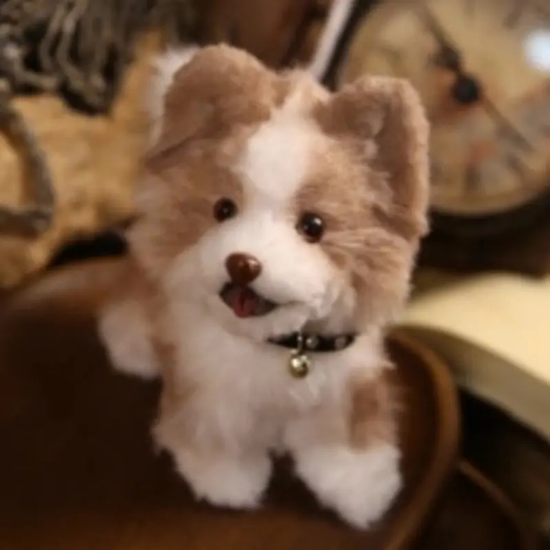 Handmade Miniature Border Collie Plush - Yimo Dog