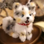 Handmade Miniature Border Collie Plush - Yimo Dog