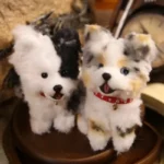 Handmade Miniature Border Collie Plush - Yimo Dog