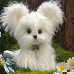 Handmade Mini Yorkshire Terrier Plush - Yorie Dog