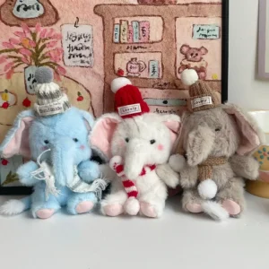 Handmade Cozy Elephant Plush - Eda Elephant