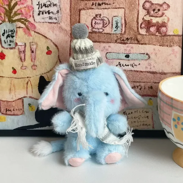 Handmade Cozy Elephant Plush - Eda Elephant