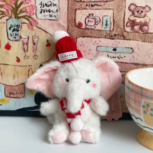 Handmade Cozy Elephant Plush - Eda Elephant
