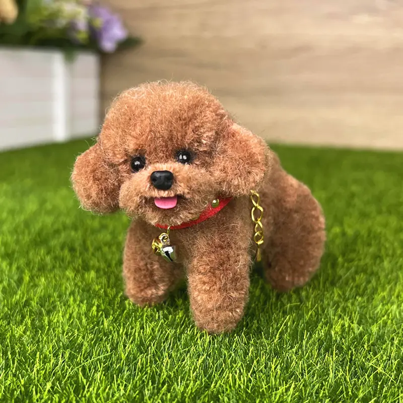 Handmade Mini Poodle Plush - Dodo Dog