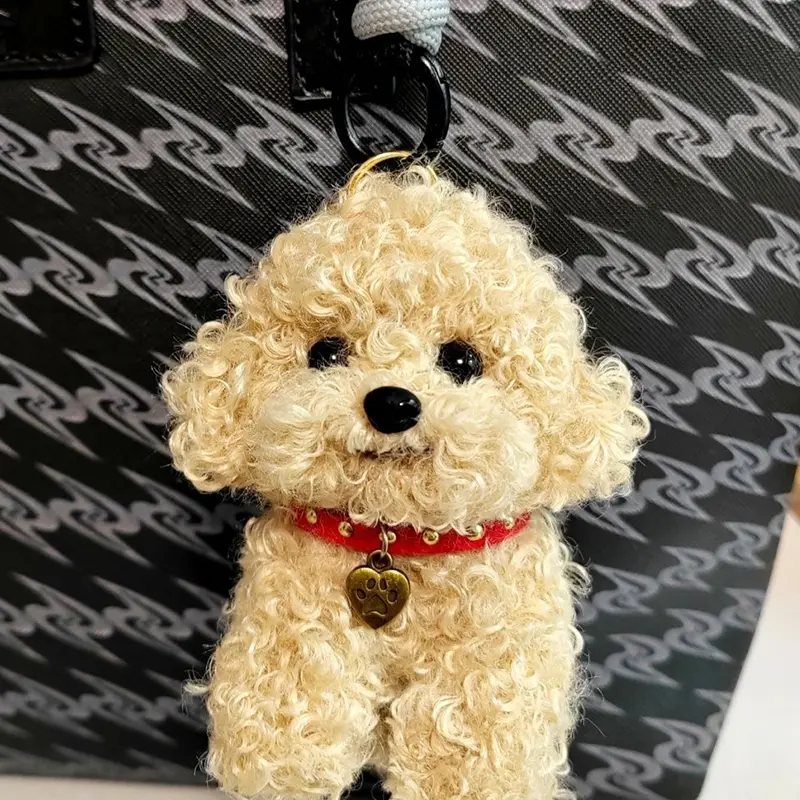 Handmade Toy Poodle Plush – Domi Dog