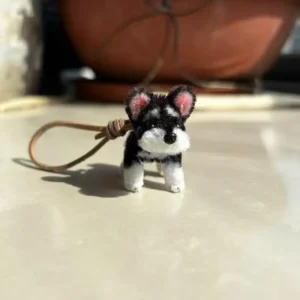 Micro Handmade Schnauzer Plush