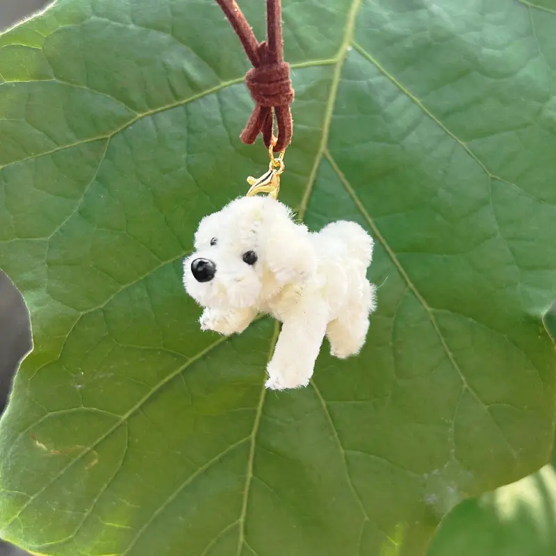 Micro Handmade Bichon Plush
