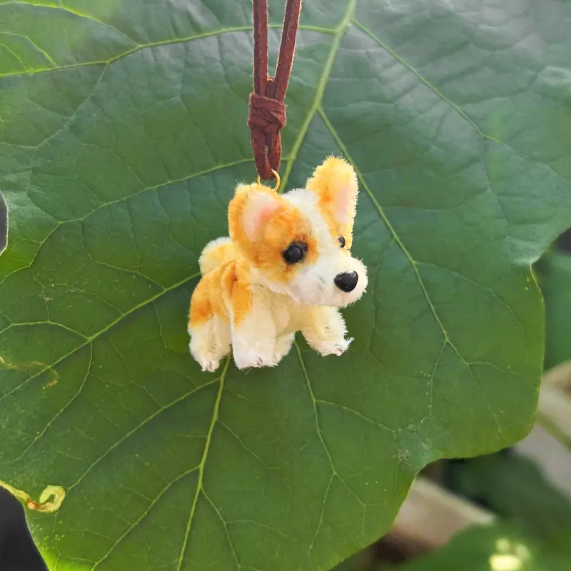 Micro Handmade Corgi Plush